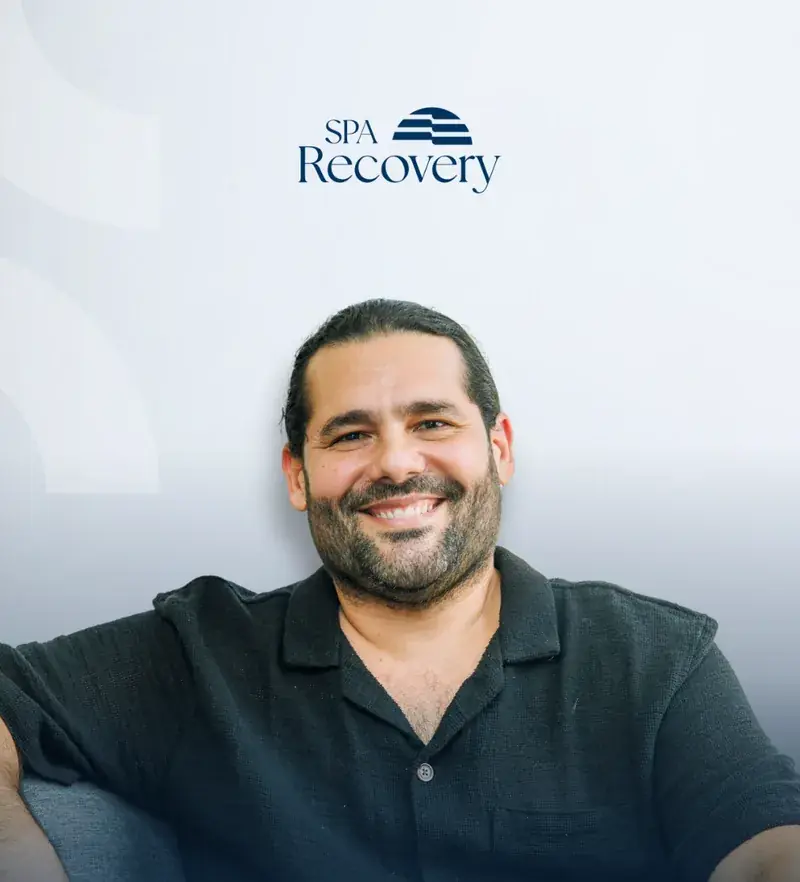 Guilherme Brondi, psicólogo do Spa Recovery